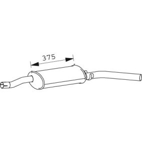 Endschalldämpfer 66369 von DINEX günstig für 162,90 € online kaufen