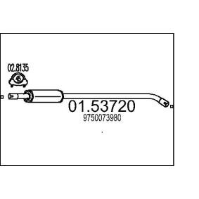 Mittelschalldämpfer 01.53720