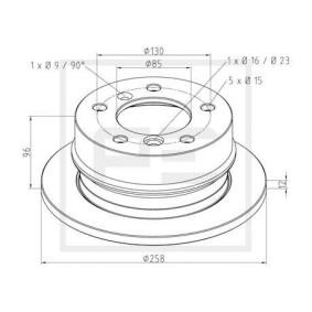 Bremsscheibe von PETERS ENNEPETAL