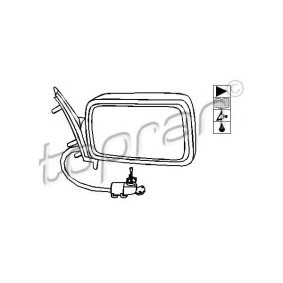 Acquista Specchietto retrovisore esterno da TOPRAN 103 154 a buon mercato per soli 40,70 €