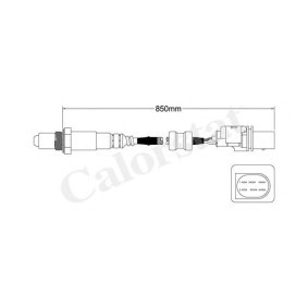 Comprar Sonda lambda de CALORSTAT by Vernet LS150159 a bajo precio de 268,89 €