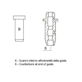 Achetez des Guide de soupape METELLI 01-1477 à prix pour 7,78 €