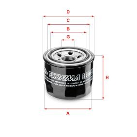 Achetez des Filtre à huile SOFIMA S 3485 R à prix pour 8,16 €