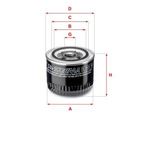 Achetez des Filtre à huile SOFIMA S 0101 R à prix pour 49,17 €