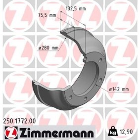 Bremstrommel von ZIMMERMANN