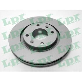 Comprar Disco de freno de LPR P1002VR a bajo precio de 32,56 €