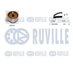 Achetez des Jeu de courroies trapézoïdales à nervures RUVILLE 5631880 à prix pour 96,79 €