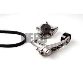 Achetez des Pompe à eau+Jeu de courroie trapézoïdale à nervures HEPU PK04950 à prix pour 113,43 €