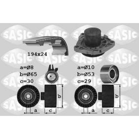 Comprar Bomba de agua + kit de correa de distribución de SASIC 3906034 a bajo precio de 189,38 €