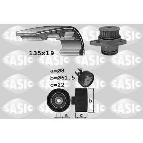 Comprar Bomba de agua + kit de correa de distribución de SASIC 3906065 a bajo precio de 84,54 €