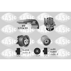 Achetez des Kit de distribution + pompe à eau SASIC 3906083 à prix pour 206,26 €