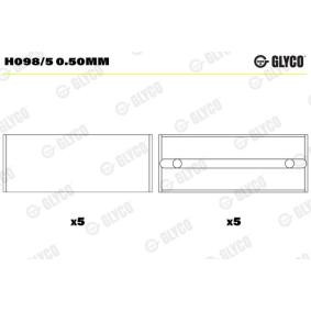 Acquista Bronzine di banco da GLYCO H098/5 0.50mm a buon mercato per soli 52,68 €