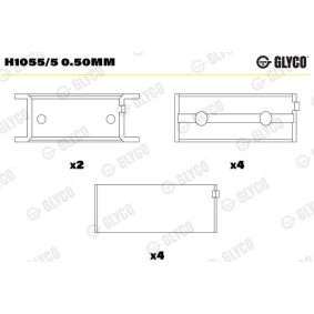 Acquista Bronzine di banco da GLYCO H1055/5 0.50mm a buon mercato per soli 52,94 €
