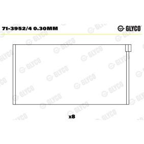 Köp Vevstakslager av GLYCO 71-3952/4 0.30mm till det låga priset 1792,97 kr