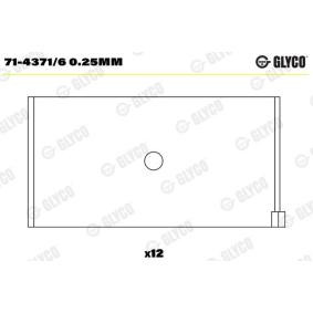 Pleuellager 71-4371/6 0.25mm