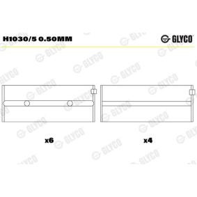 Acquista Bronzine di banco da GLYCO H1030/5 0.50mm a buon mercato per soli 50,27 €