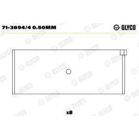 Osta Kiertokangen laakeri GLYCO:llä 71-3694/4 0.50mm edullisesti hintaan 34,41 €