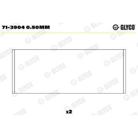 Köp Vevstakslager av GLYCO 71-3904 0.50mm till det låga priset 467,98 kr