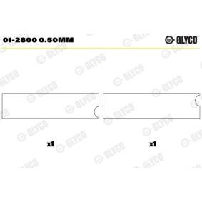 Köp Vevstakslager av GLYCO 01-2800 0.50mm till det låga priset 191,24 kr