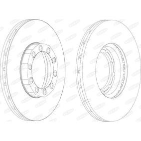 Bremsscheibe BCR169A