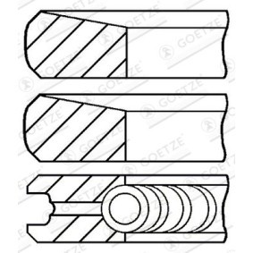 Acquista Kit fasce elastiche da GOETZE ENGINE 08-873400-00 a buon mercato per soli 11,39 €