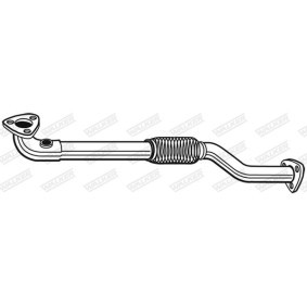 Abgasrohr von WALKER 07633