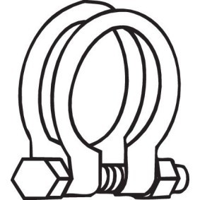 Auspuffschelle 250-454