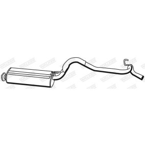 Endschalldämpfer von WALKER für L 200 (K3_T, K2_T, K1_T, K0_T) günstig online kaufen