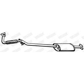 Acquista Silenziatore anteriore da WALKER 15719 a buon mercato per soli 129,79 €