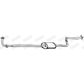 Acquista Silenziatore anteriore da WALKER 15716 a buon mercato per soli 83,55 €