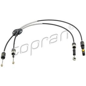 Köp Vajer, manuell transmission av TOPRAN 304 626 till det låga priset 1003,08 kr