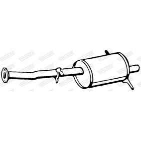 Endschalldämpfer von WALKER 21467