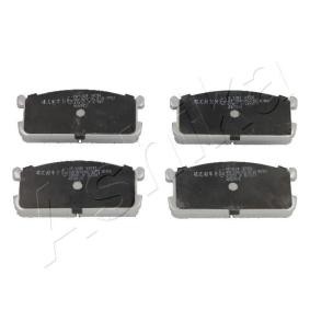 Acquista Kit pastiglie freni da ASHIKA 50-05-508 a buon mercato per soli 26,66 €