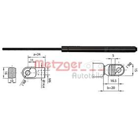 Heckklappendämpfer von METZGER 2110390