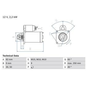 Köp Startmotor av BOSCH 0 986 024 390 till det låga priset 2038,27 kr