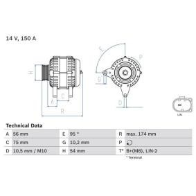 Lichtmaschine 0 986 083 700