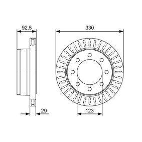 Bremsscheibe 0 986 479 W25