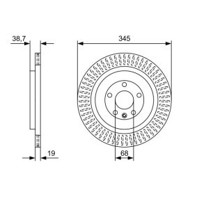 Bremsscheibe 0 986 479 W54