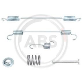 Comprar Juego de accesorios, zapatas de freno de A.B.S. 0021Q a bajo precio de 7,87 €