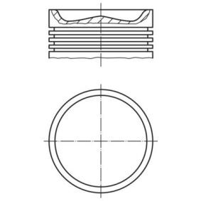 Kolben 007 PI 00164 002