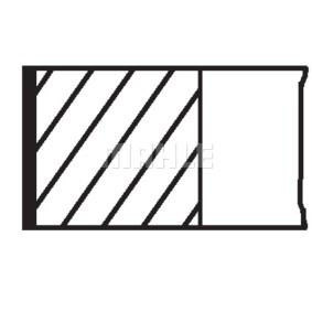 Comprar Juego de aros de pistón de MAHLE ORIGINAL 008 56 V2 a bajo precio de 16,65 €
