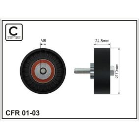 Comprar Polea inversión / guía, correa poli V de CAFFARO 01-03 a bajo precio de 15,35 €