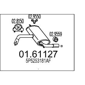 SEAT Endschalldämpfer von MTS