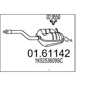 Endschalldämpfer 01.61142