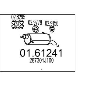 Endschalldämpfer 01.61241 von MTS günstig für 68,33 € online kaufen