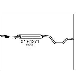 Endschalldämpfer 01.61271 von MTS günstig für 94,79 € online kaufen