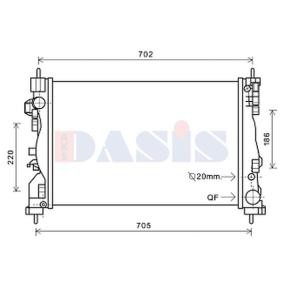 Achetez des Radiateur du moteur AKS DASIS 010031N à prix pour 130,96 €