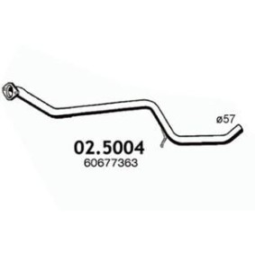 Abgasrohr von ASSO 02.5004