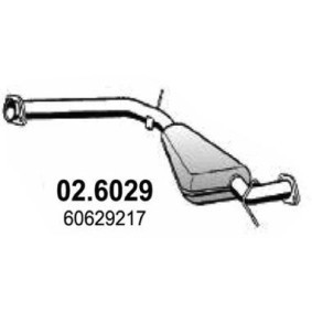 Mittelschalldämpfer 02.6029