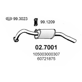 Endschalldämpfer 02.7001